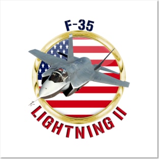 F-35 Lightning II USA Posters and Art